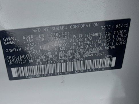 Used 2022 Subaru Outback Limited XT w/ Tech Package 2 image 41