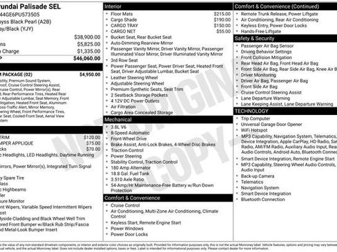 Used 2023 Hyundai Palisade SEL w/ Premium Package FWD image 7