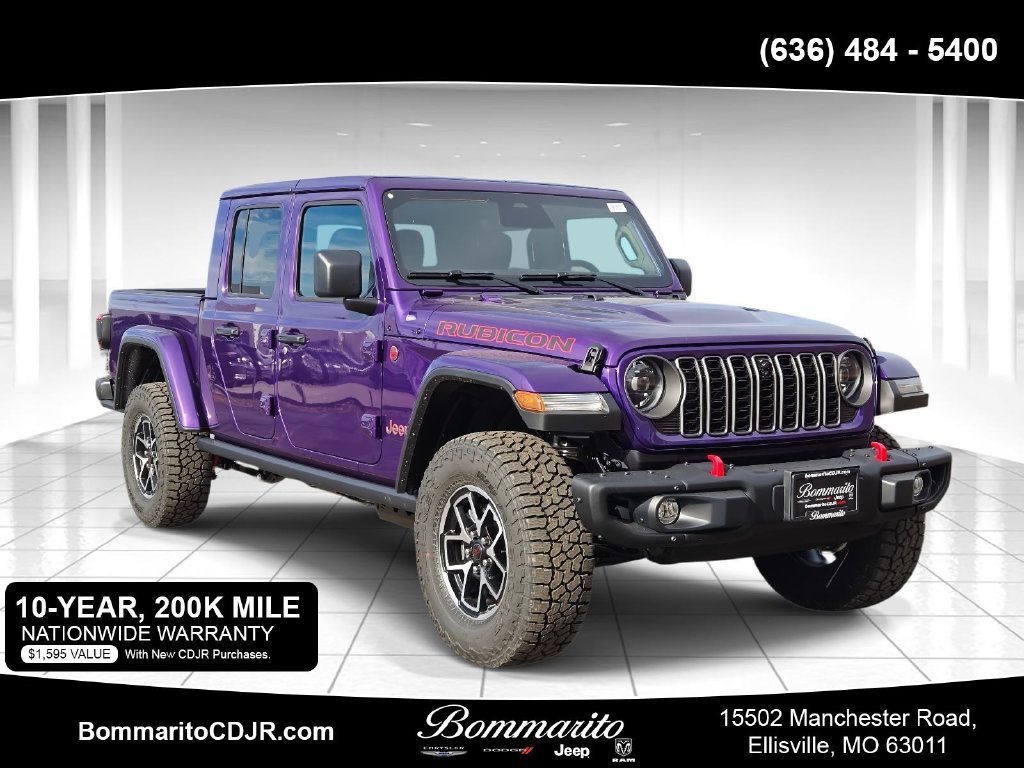 New 2026 Jeep Gladiator Rubicon AWD/4WD image 1