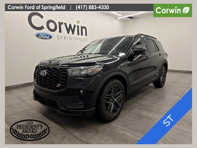 New 2026 Ford Explorer ST w/ Sun And Sound Package AWD/4WD 360° Tour