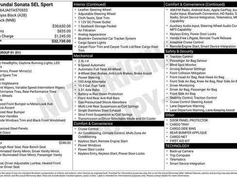 New 2026 Hyundai Sonata SEL AWD/4WD image 4
