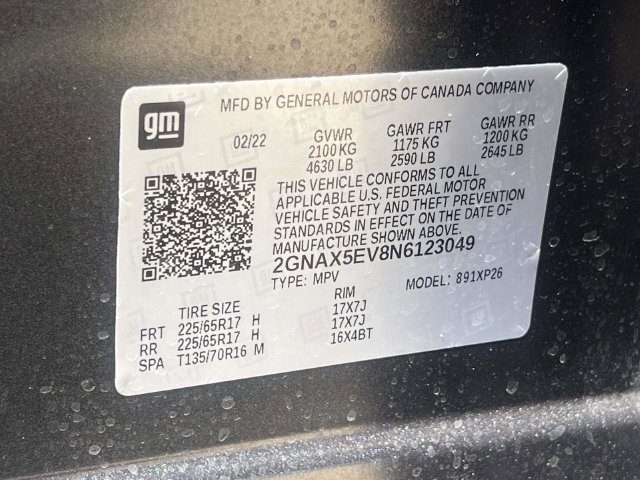 Used 2022 Chevrolet Equinox LS AWD/4WD image 25
