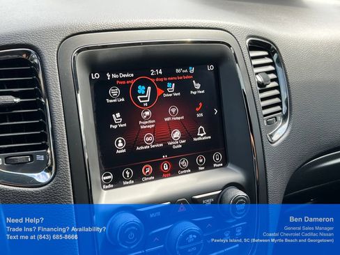 Used 2018 Dodge Durango R/T w/ Blacktop Package RWD image 41