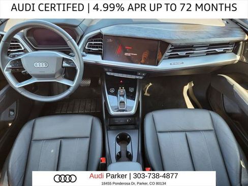 Certified 2023 Audi Q4 e-tron Prestige w/ 20" Wheel Package AWD/4WD image 9