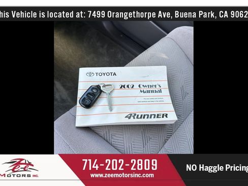 Used 2002 Toyota 4Runner SR5 image 40