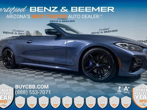 Used 2021 BMW 430i Convertible w/ M Sport Package image 1