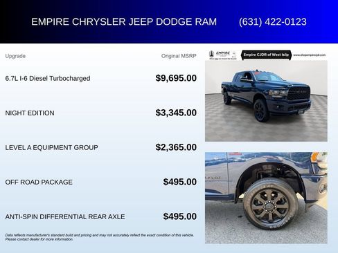 Used 2022 RAM 2500 Big Horn w/ Night Edition AWD/4WD image 6