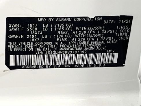 Used 2025 Subaru Crosstrek 2.5i Limited image 32