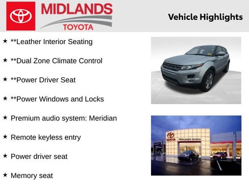 Used 2015 Land Rover Range Rover Evoque Pure Plus image 2