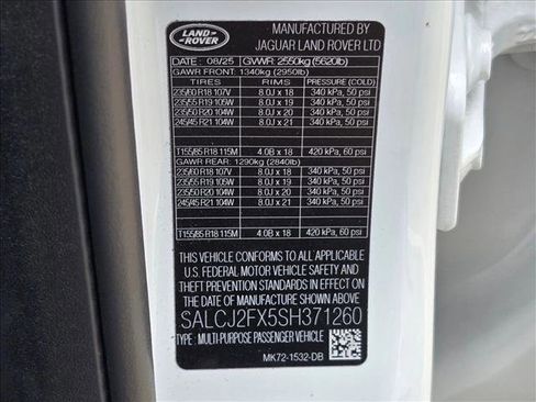 Certified 2025 Land Rover Discovery Sport S AWD/4WD image 23
