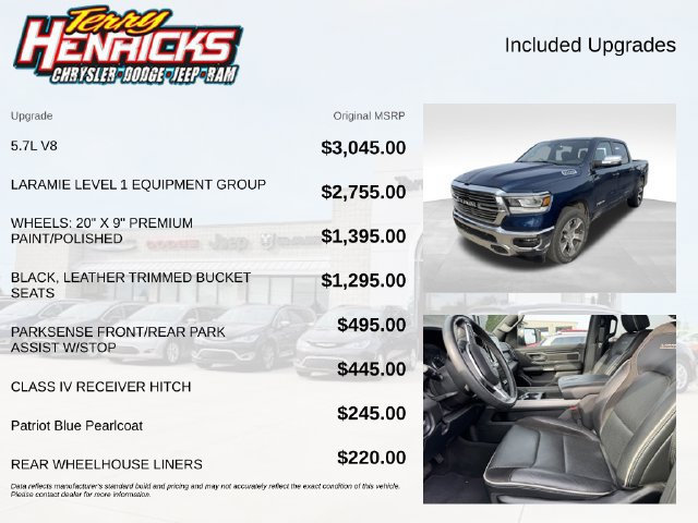 Used 2023 RAM 1500 Laramie AWD/4WD image 8