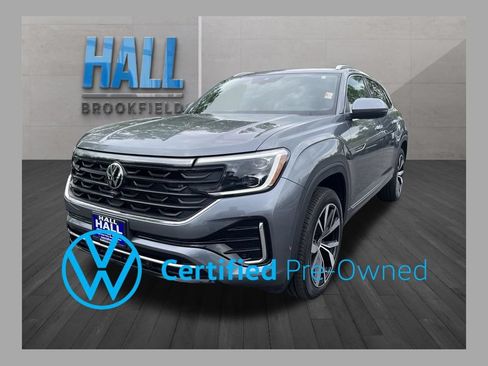 Certified 2025 Volkswagen Atlas Cross Sport SEL Premium R-Line AWD/4WD image 1