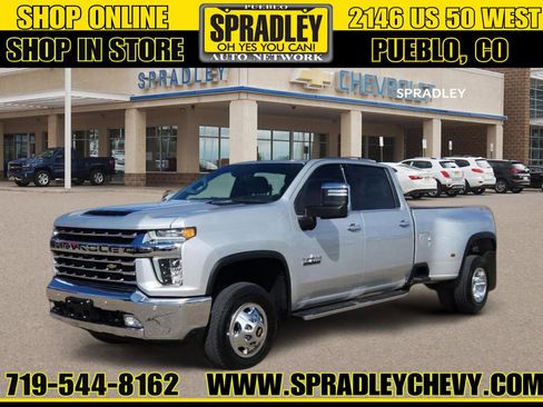 Used 2022 Chevrolet Silverado 3500 LTZ w/ LTZ Texas Edition AWD/4WD image 1