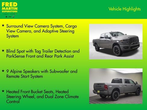 New 2026 RAM 2500 Big Horn AWD/4WD image 14