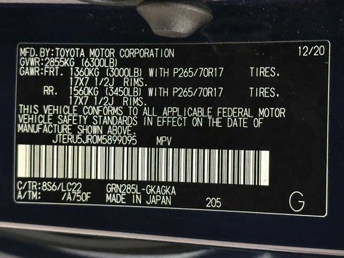 Certified 2021 Toyota 4Runner TRD Off-Road Premium w/ Moonroof Package image 33