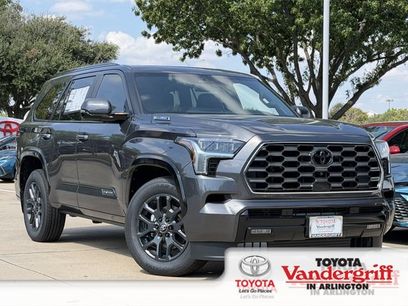 New 2026 Toyota Sequoia Platinum