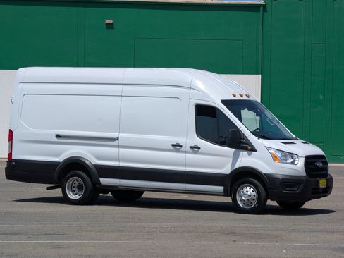 Used 2020 Ford Transit 350 148 High Roof Extended DRW w/ Load Area Protection Package RWD image 1