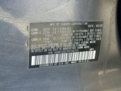 Used 2024 Subaru Outback Wilderness AWD/4WD image 30