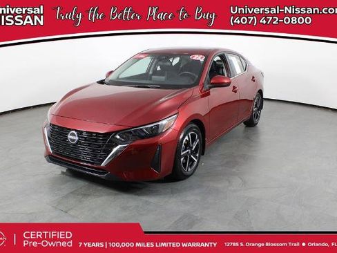 Certified 2025 Nissan Sentra SV FWD image 1