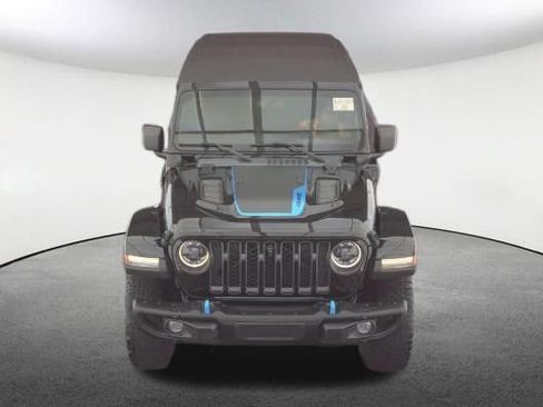 Used 2023 Jeep Wrangler Unlimited Rubicon 4xe w/ Steel Bumper Group AWD/4WD image 2