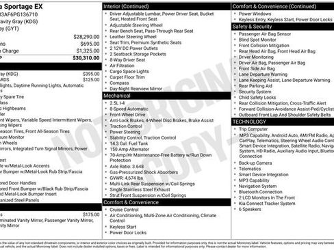 Used 2023 Kia Sportage EX FWD image 1