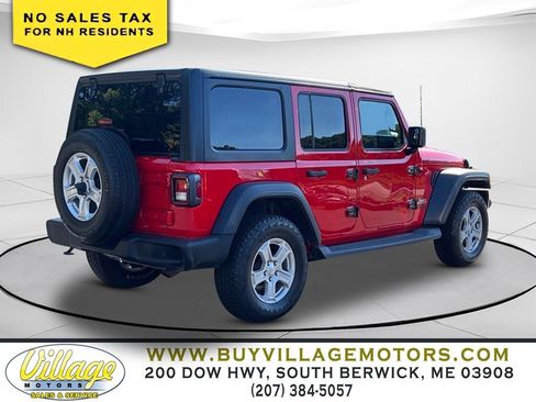 Used 2019 Jeep Wrangler Unlimited Sport image 4