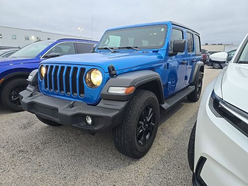 Used 2021 Jeep Wrangler Unlimited Sport image 1