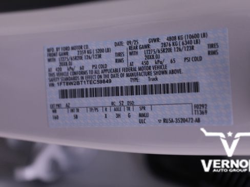 New 2026 Ford F250 Lariat w/ Chrome Package image 49