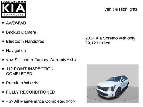 Used 2024 Kia Sorento S AWD/4WD image 7