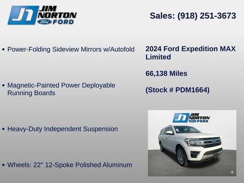 Used 2024 Ford Expedition Max Limited AWD/4WD image 14