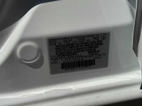Used 2025 Nissan Versa SV w/ Trunk Package FWD image 39