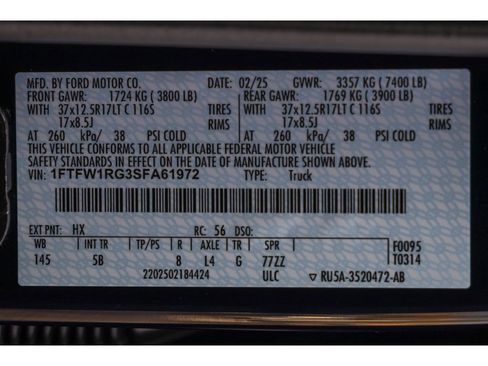 Used 2025 Ford F150 Raptor image 33