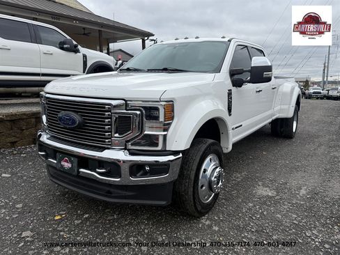 Used 2020 Ford F450 Platinum w/ FX4 Off-Road Package AWD/4WD image 32