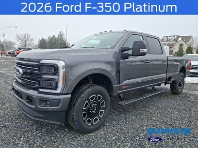 New 2026 Ford F350 Platinum