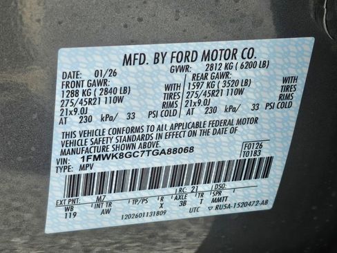 New 2026 Ford Explorer ST w/ Sun And Sound Package image 43