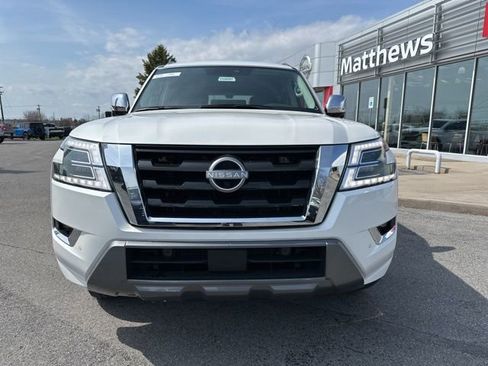 Certified 2024 Nissan Armada Platinum w/ Captain's Chairs Package AWD/4WD image 2