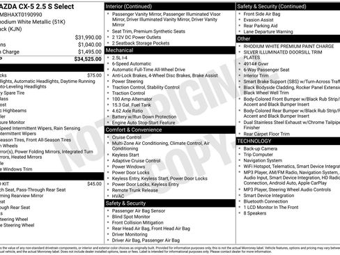 New 2026 MAZDA CX-5 Select AWD/4WD image 4