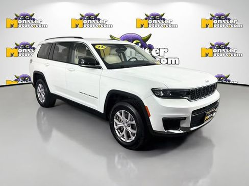 Used 2022 Jeep Grand Cherokee L Limited AWD/4WD image 3