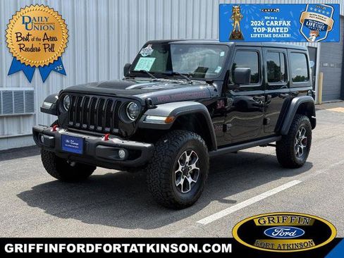 Used 2023 Jeep Wrangler Unlimited Rubicon w/ Steel Bumper Group AWD/4WD image 1