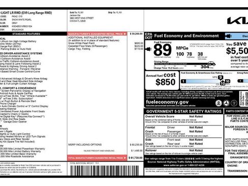 Used 2024 Kia EV9 Light Long Range image 35