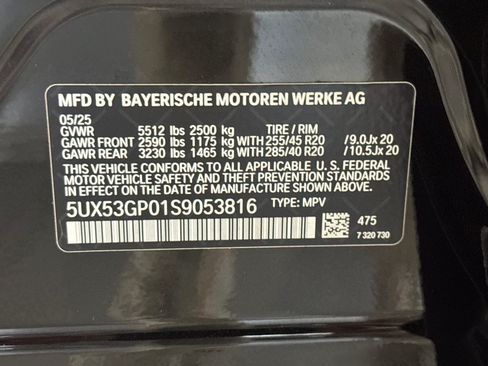 Used 2025 BMW X3 xDrive30i w/ Convenience Package AWD/4WD image 18