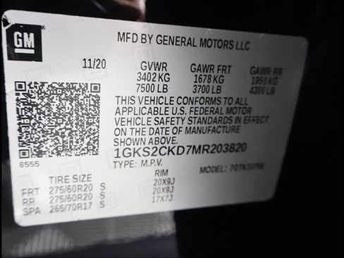 Used 2021 GMC Yukon AT4 w/ AT4 Premium Plus Package AWD/4WD image 13