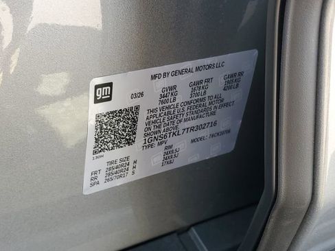 New 2026 Chevrolet Tahoe High Country AWD/4WD image 34