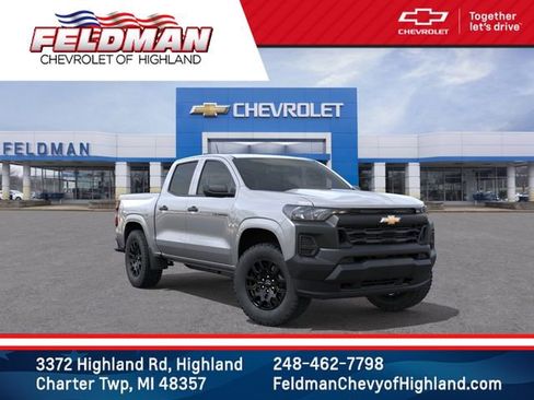 New 2026 Chevrolet Colorado W/T w/ WT Custom Package AWD/4WD image 1