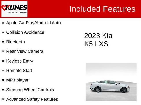 Used 2023 Kia K5 LXS FWD image 2