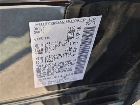 Used 2025 Nissan Murano SV w/ Cargo Package AWD/4WD image 22