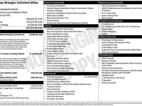 Used 2021 Jeep Wrangler Unlimited Sport AWD/4WD image 2