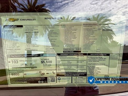 New 2025 Chevrolet Equinox EV RS image 14