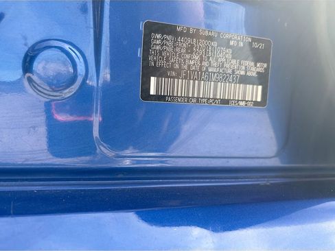 Used 2021 Subaru WRX w/ Popular Package #3 (IZT) image 29