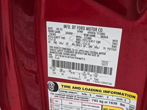 Used 2010 Ford F150 XLT image 18